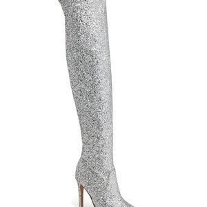 NY&CO EMMY GLITTER OVER-THE-KNEE BOOT